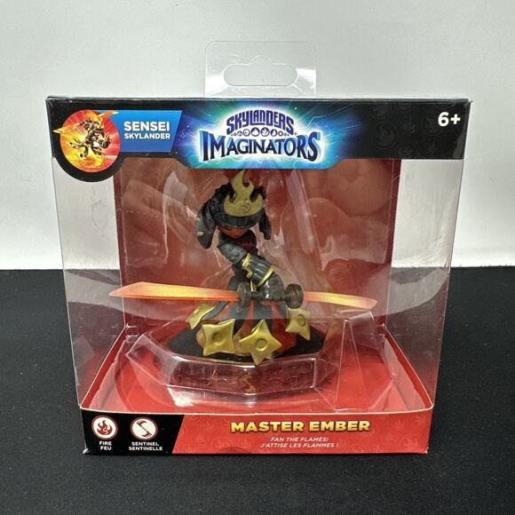 Master Ember Skylanders Imaginators Sensei Figure Pre-Owned with Box Tested - Picture 1 of 6